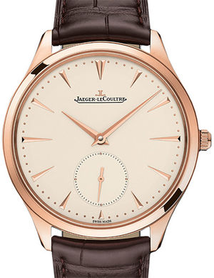 Jaeger LeCoultre Master Ultra Thin Automatic 38.5mm Small Seconds Pink Gold 1272510 