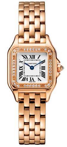 Cartier Panthere de Cartier Small model, pink gold, diamonds WJPN0008